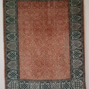 Bukhara silk carpet